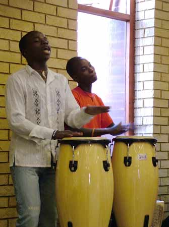 Two drummers